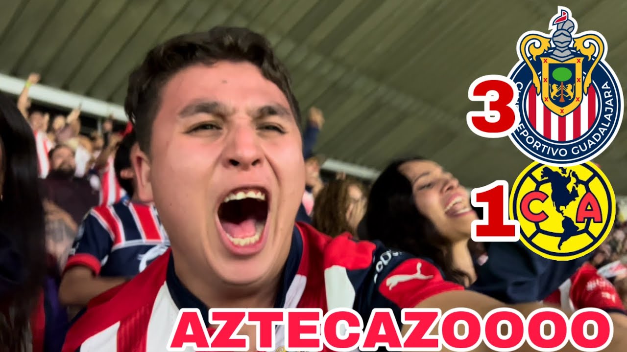 GOLEADA AL AMERICA Y ESTAMOS EN LA FINAL | CHIVAS VS AMERICA | 3-1 | semifinales | reacción estadio