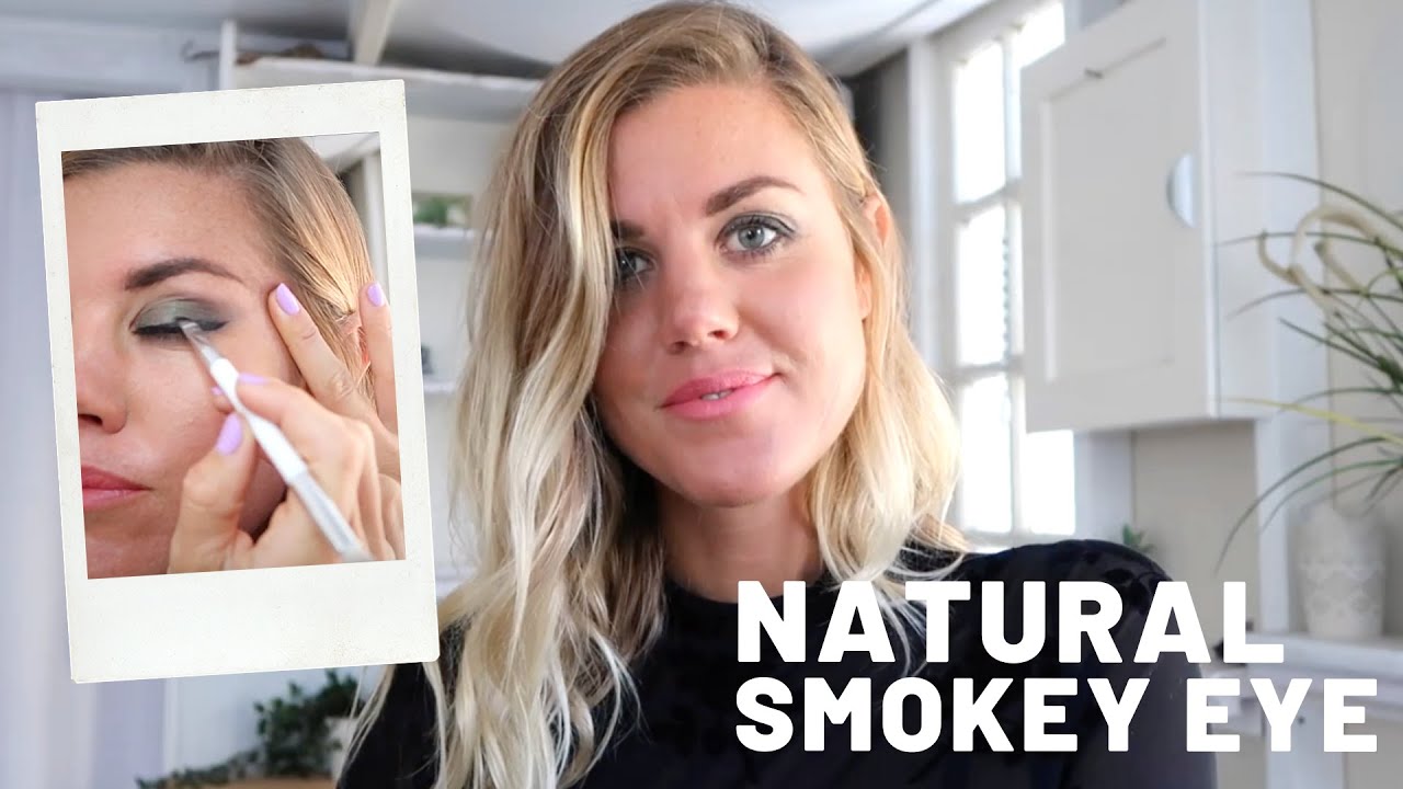 CAMERA READY SMOKEY EYE - ORGANIC MAKEUP TUTORIAL