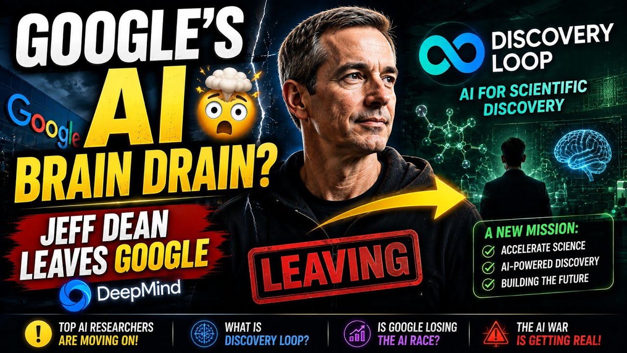Google&rsquo;s AI Brain Drain? 🤯 Jeff Dean&rsquo;s New AI Startup Could Change Everything