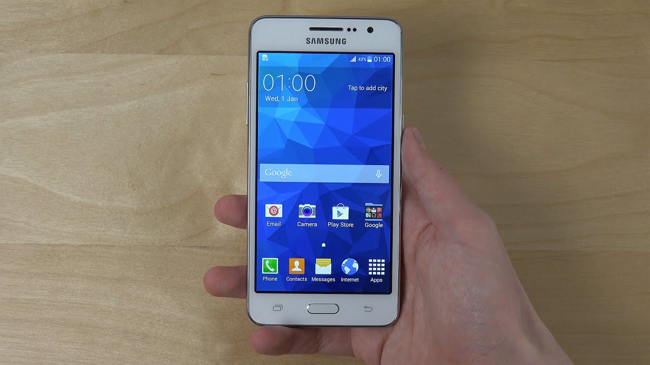 Samsung Galaxy Grand Prime — распаковка (4K)