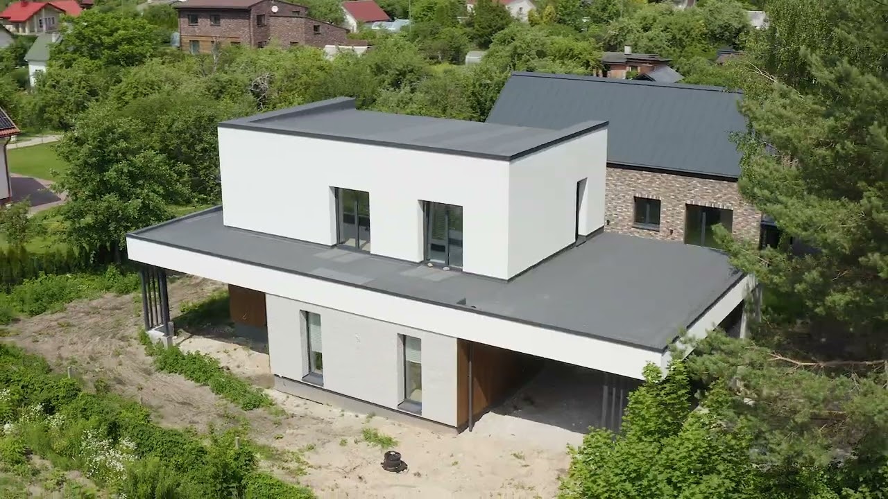 Vienbučio gyvenamojo namo projektas Vilniuje.