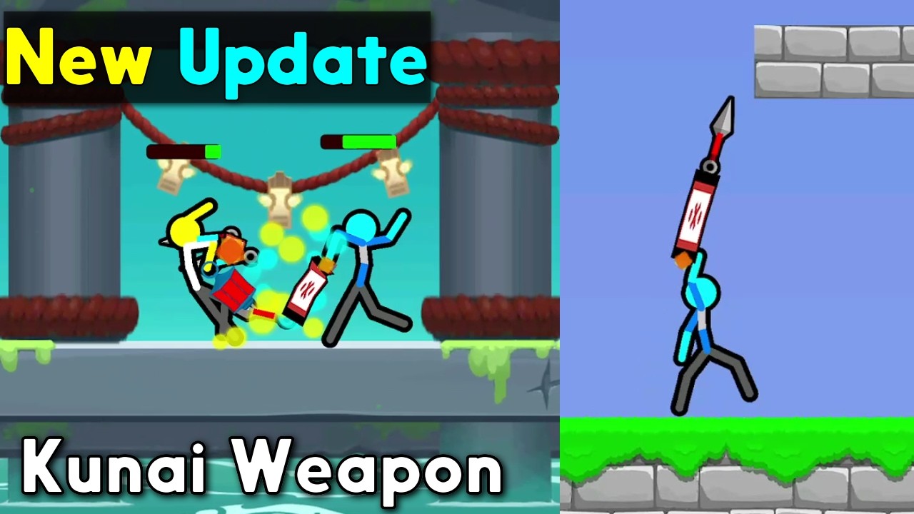 Kunai Weapon New Update - Supreme Duelist Stickman