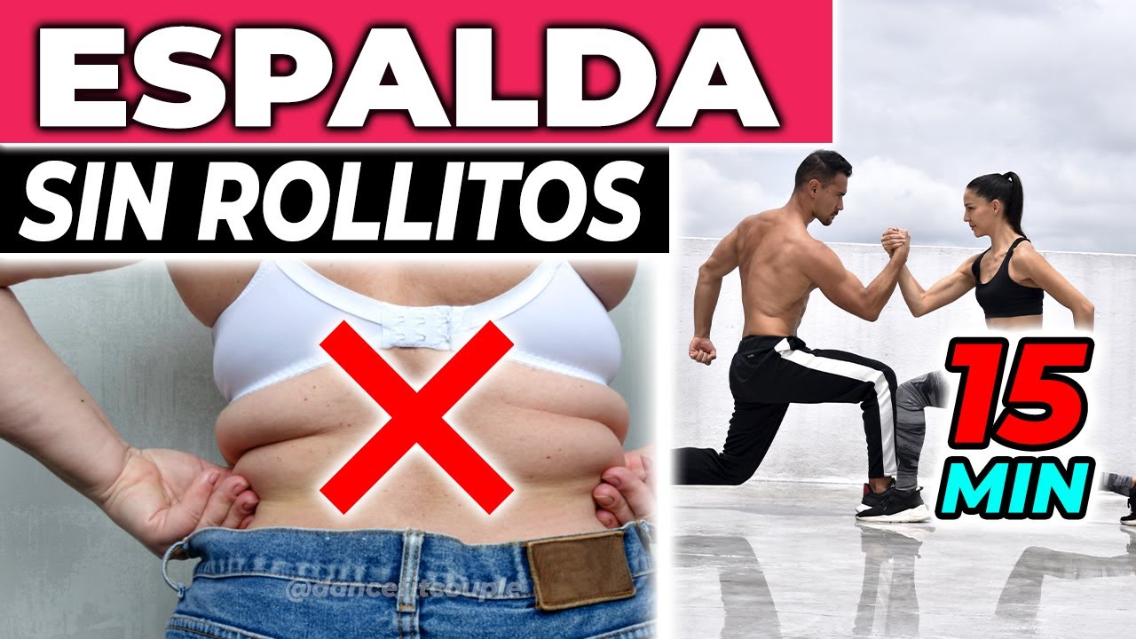 RUTINA de ESPALDA en CASA 🏡  No mas Rollitos