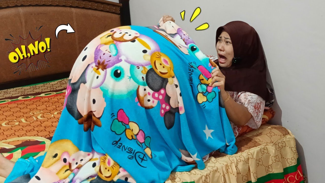Kageett..!! Selimut ajaib buat perut mama membesar hamil jumbo