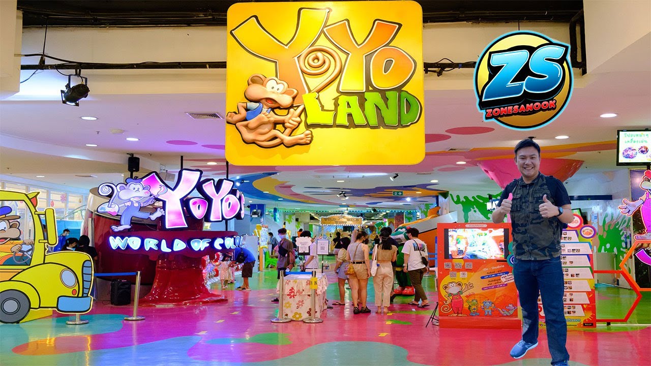 Yoyo Land EP1 ตะลุยโยโย่แลนด์ สวนสนุกในร่มในตำนาน