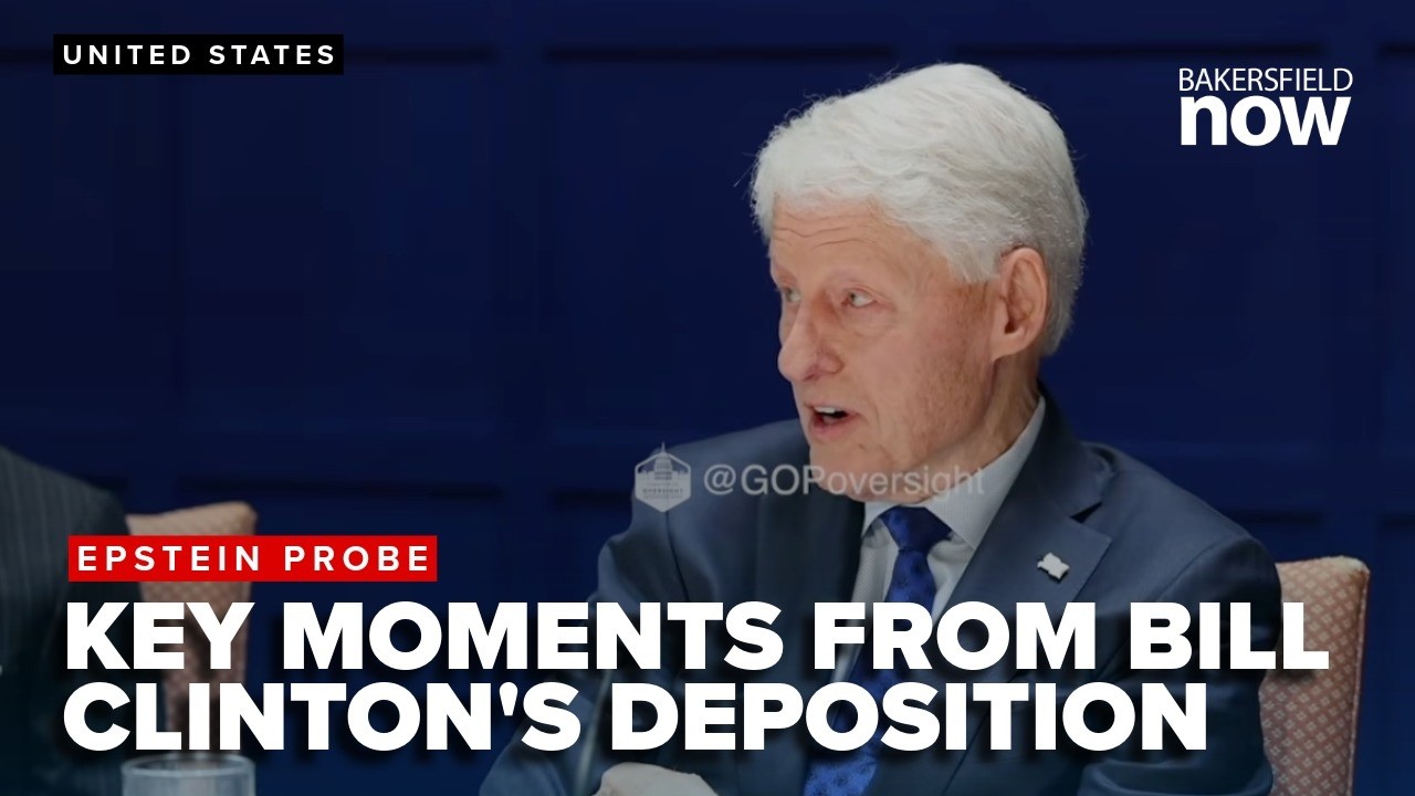 Top 10 moments from Bill Clinton's deposition on Epstein