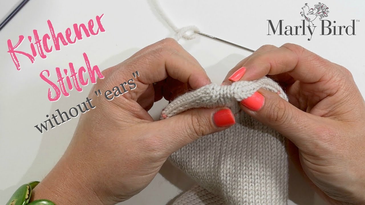 How to Kitchener Stitch Socks Without Ears