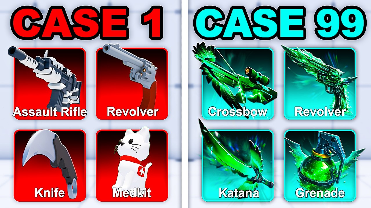 Rivals, But SKIN CASES Pick Your Loadout!