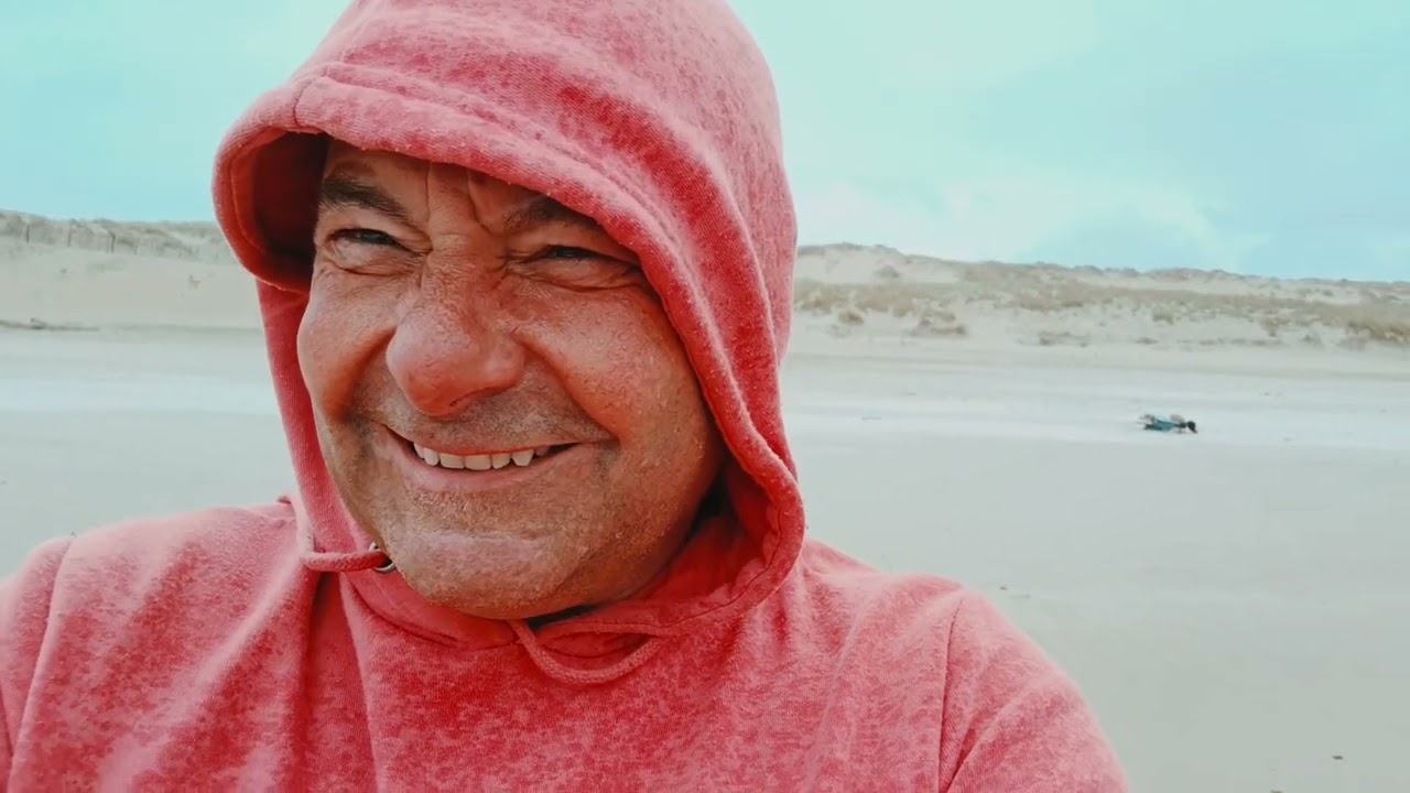 Surfing fun with Rosie and Gary