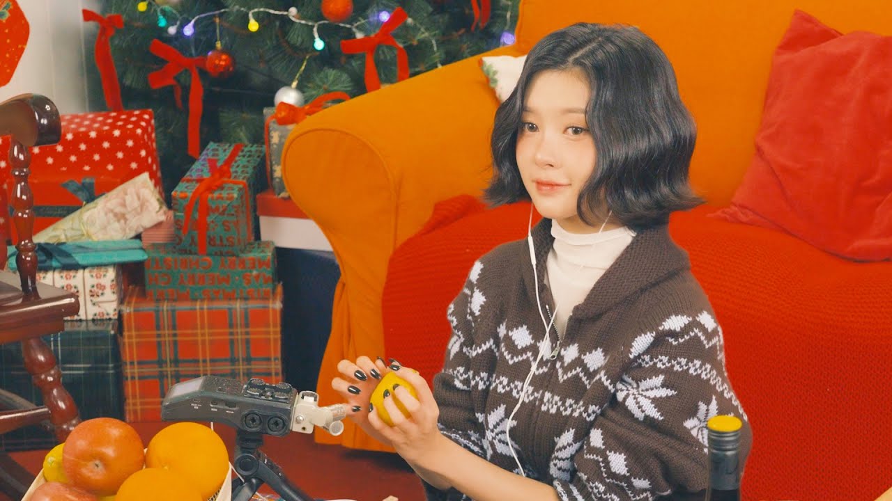 [ASMR] 뎐람쥐의 겨울 맞이 No Talking ASMR🐿️❄️🎄 | 겨울 간식, 크리스마스 키캡, 캔들, 뱅쇼 만들기 | 다연 ASMR