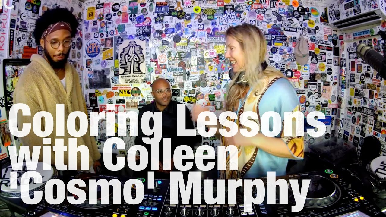 COLORING LESSONS RADIO WITH COLLEEN 'COSMO' MURPHY @TheLotRadio 10-08-2023