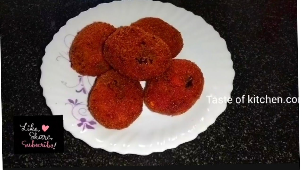 beetroot cutlet recipe in Malayalam//vegetable cutlet