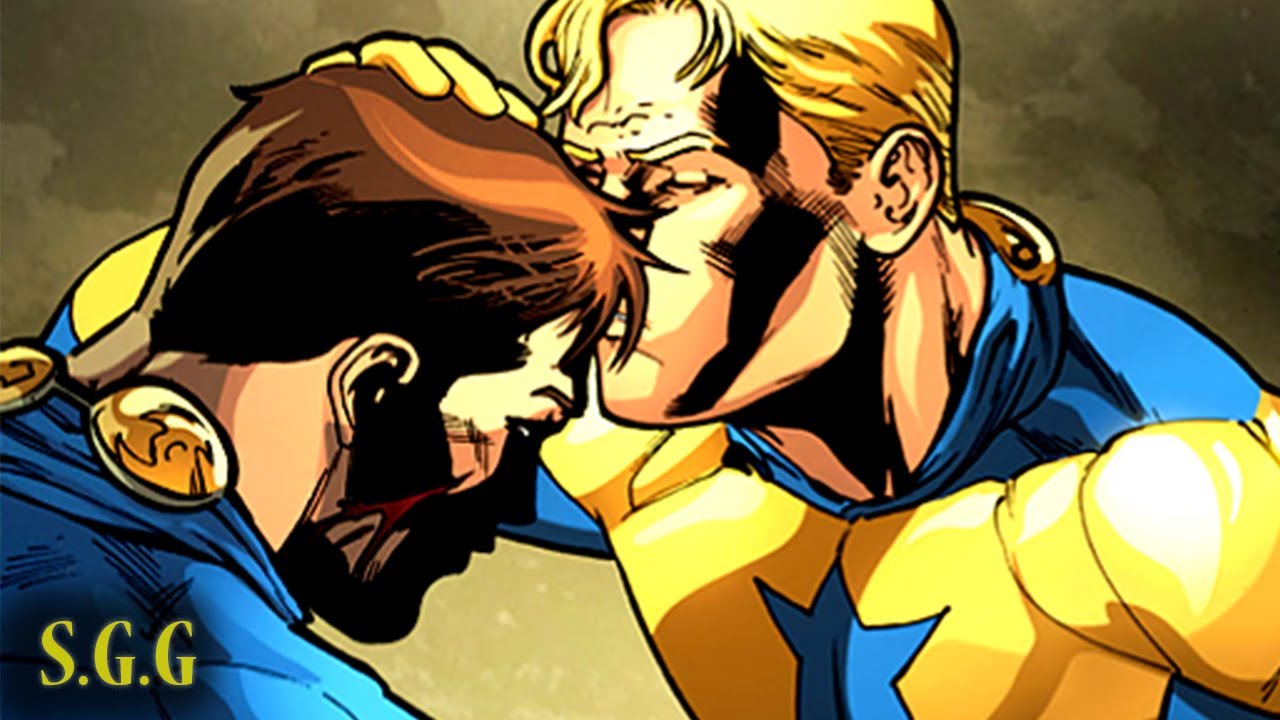 Booster Gold/Blue Beetle DC's Time Travelling Couple - Boostle | Blue & Gold