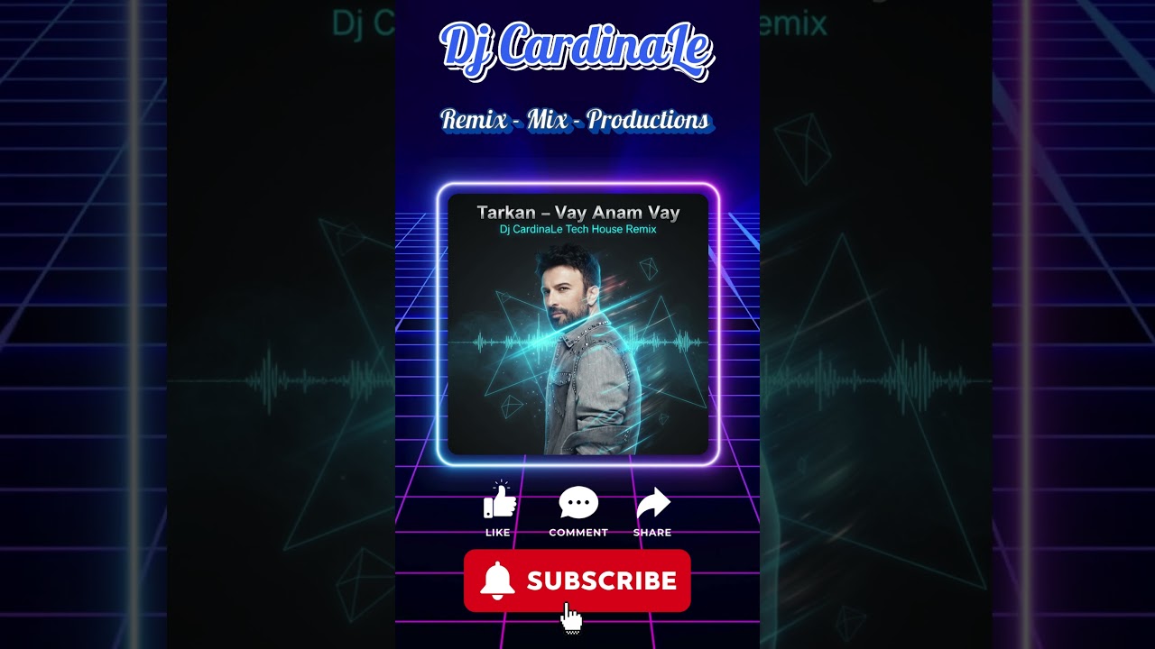 Tarkan - Vay Anam Vay (Dj CardinaLe Tech House Remix) #music #dj #remix