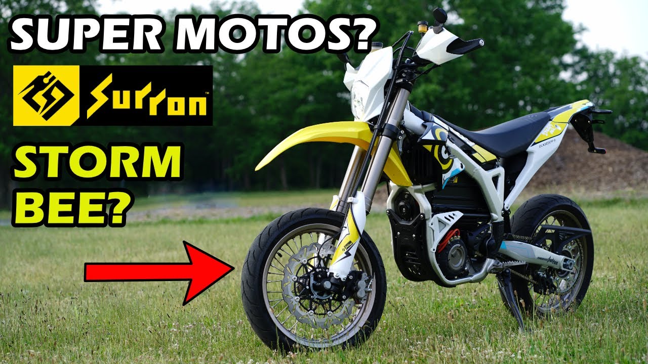 Работает ли это? Колеса Super Moto на мотоцикле Surron Storm Bee Dirt?