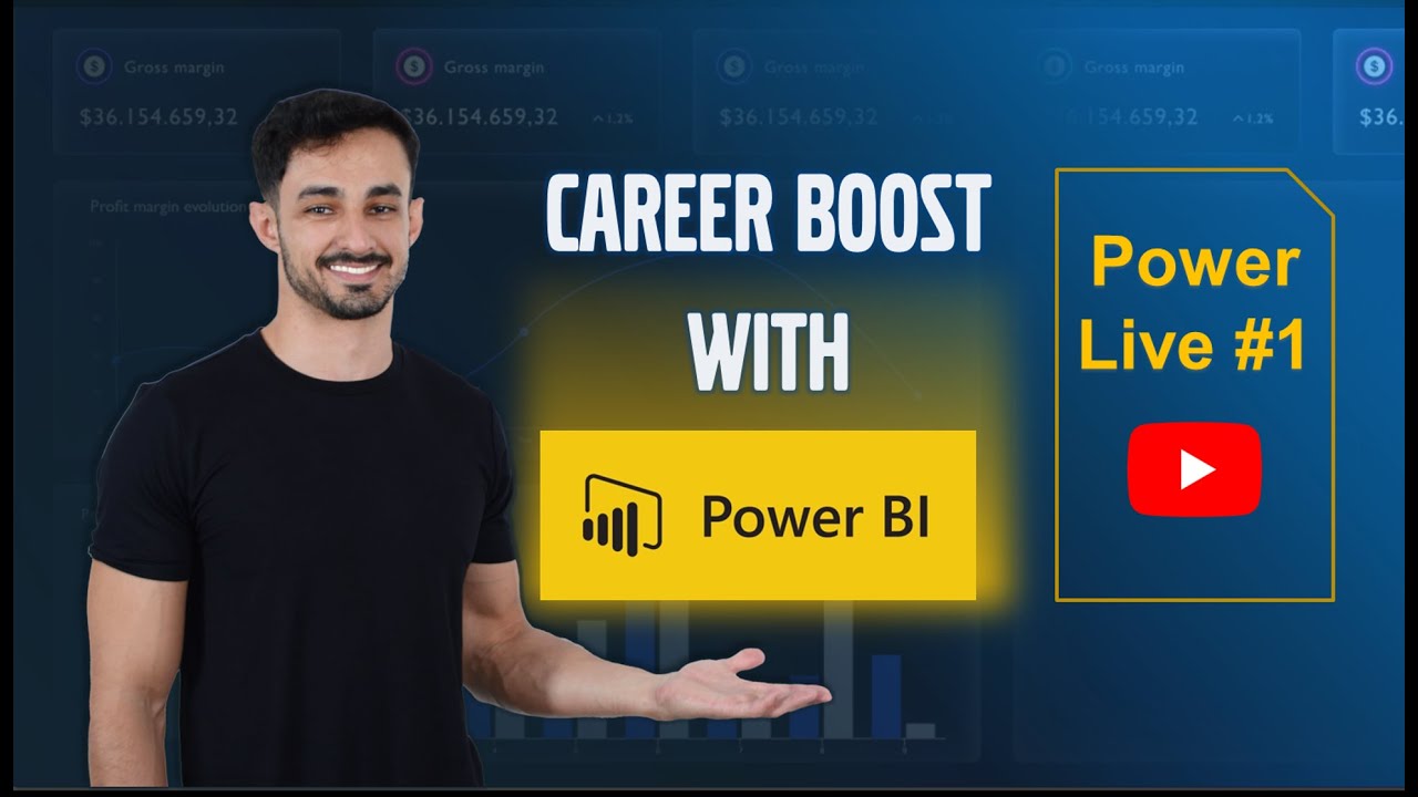 Power Live #1 - How to create an Accounting Report on Power BI