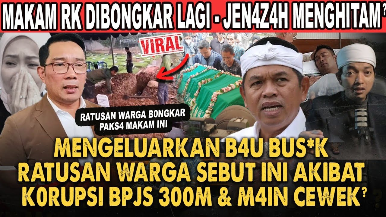PARAAHH!! KANG DEDI MULYADI KAGET NASIB RIDWAN KAMIL MENINGGL SEPERTI INI IMBAS KORUPSI BPJS JABAR?!
