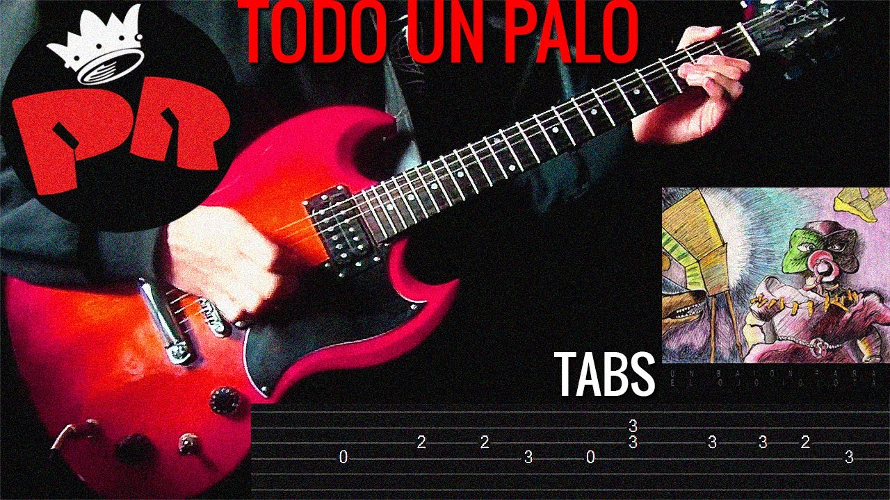 Como tocar ''Todo un palo'' | Tutorial con tablaturas