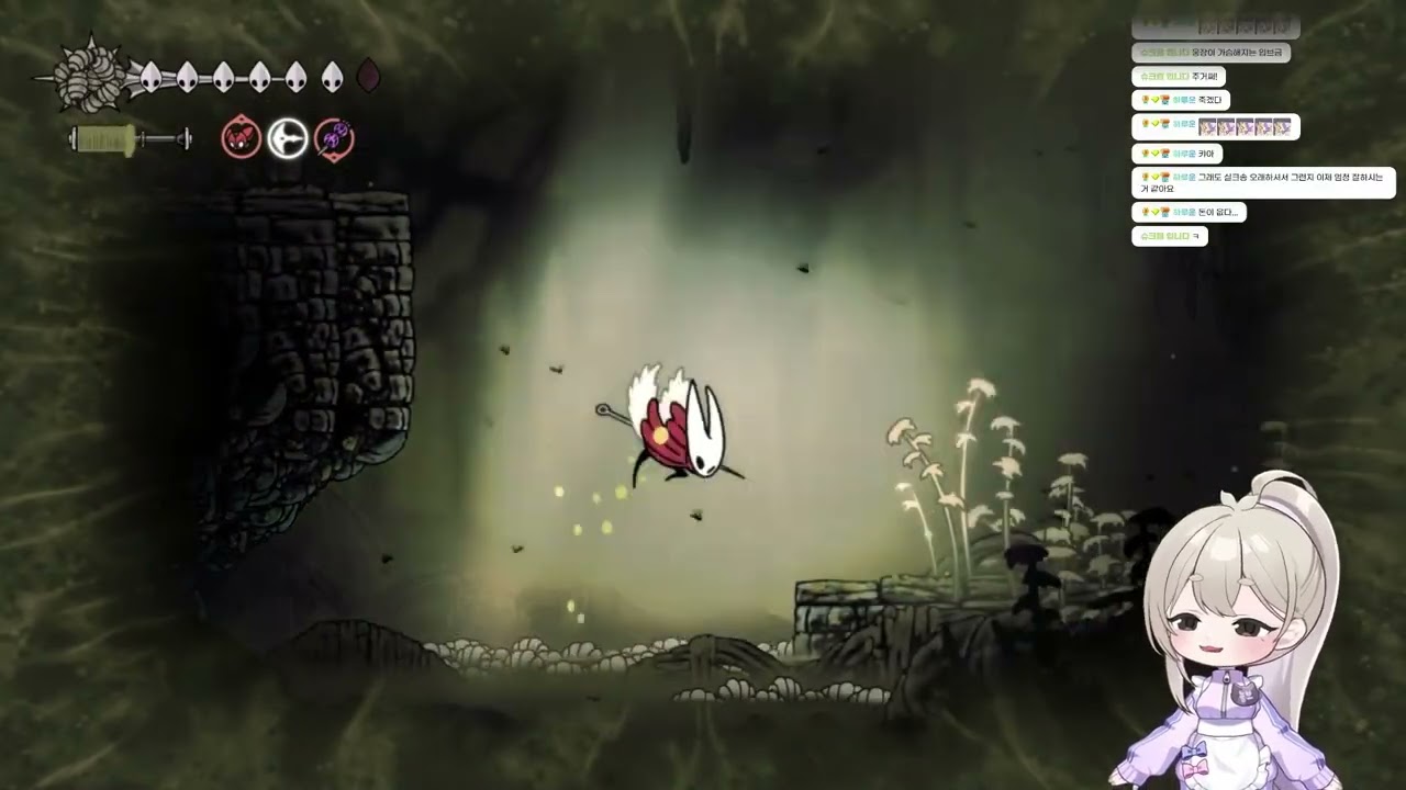 역시나 공겜할 때보다 소리 많이 지르는 할로우 나이트 실크송(Hollow Knight Silksong) -23-
