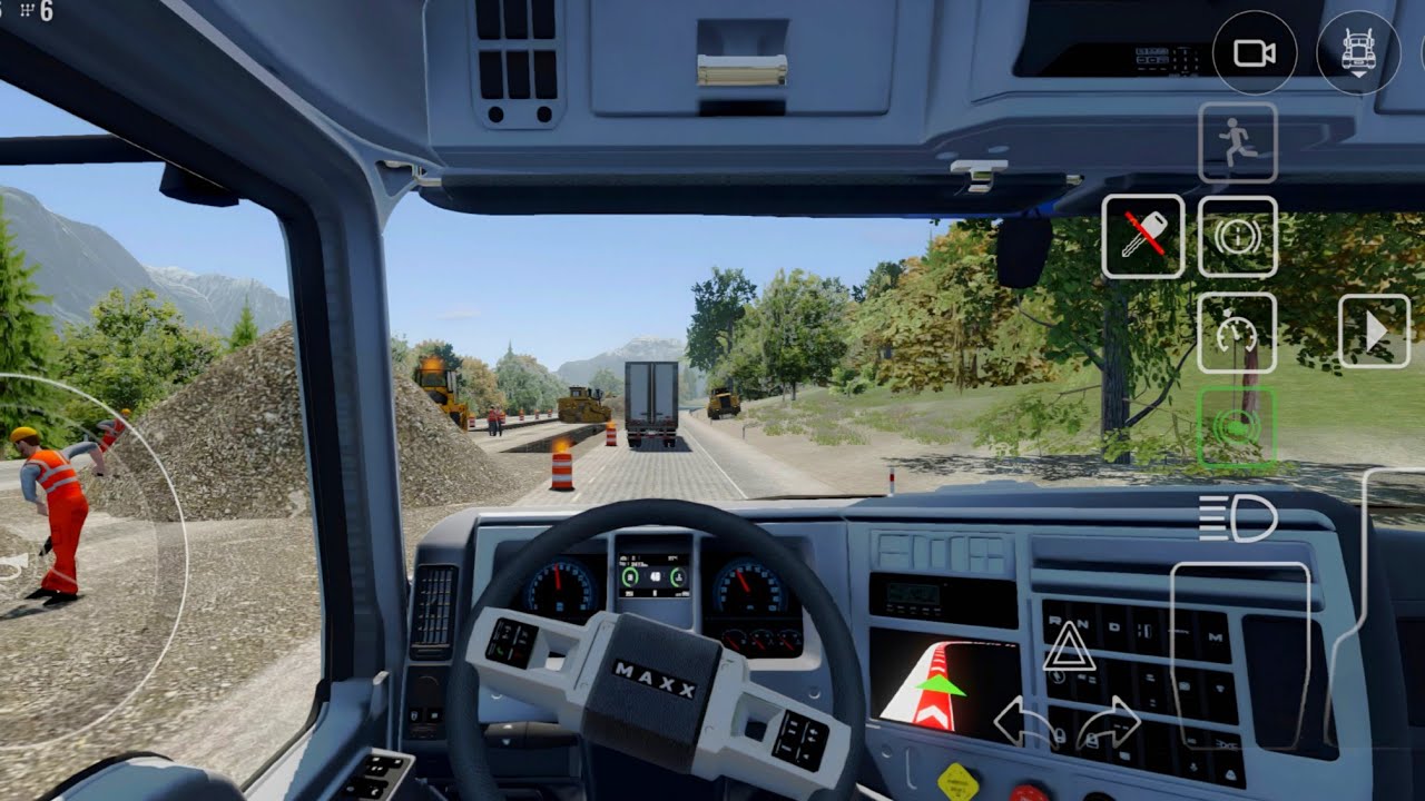 RELAXE com GAMEPLAY - Truck Simulador Big Rigs.