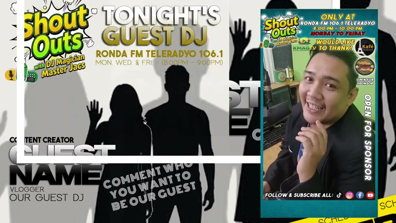 Shout Outs Ep02 - PART 01 with DJ Tom Sawyer and April Vicente