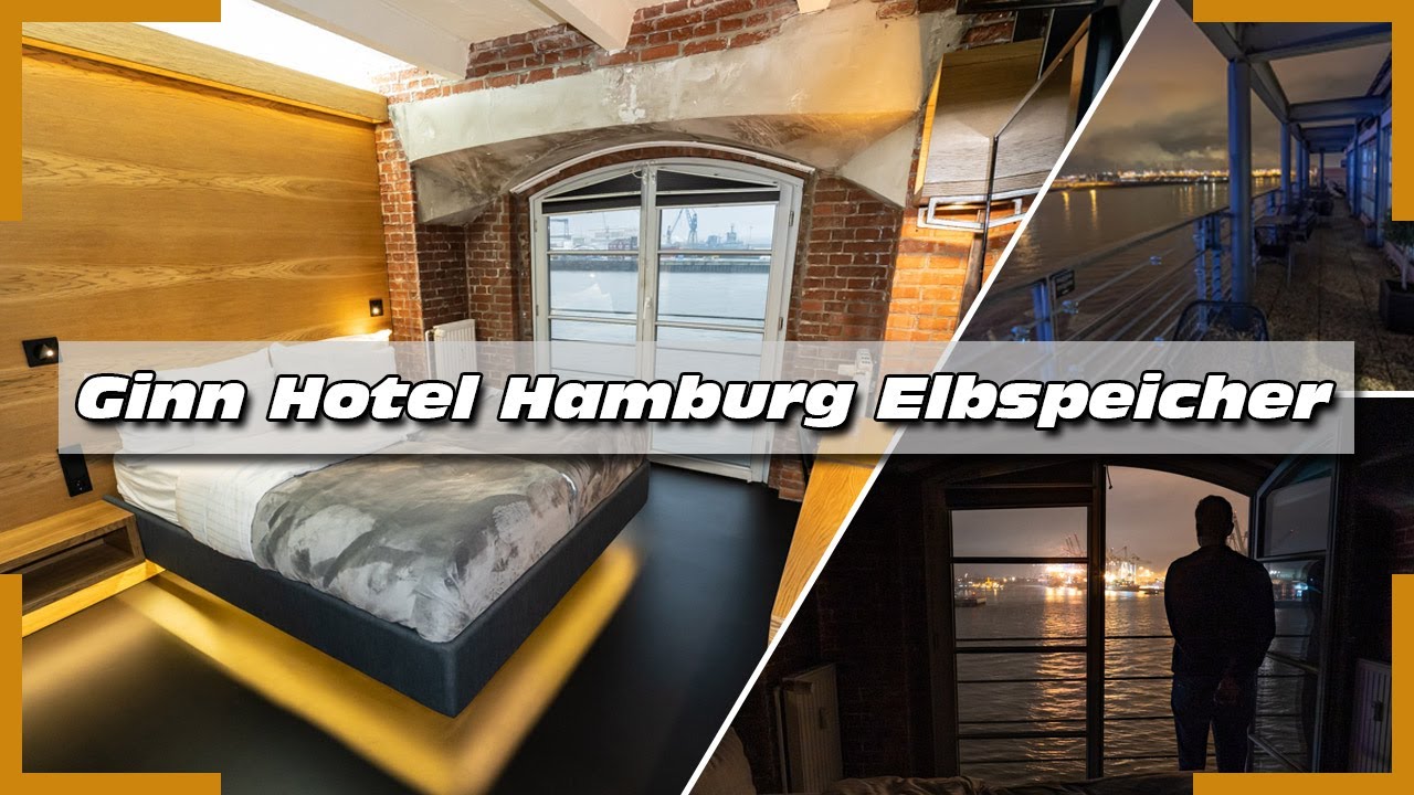 Ginn Hotel Hamburg Elbspeicher | Hoteltour | Room GINN Kontor Mehrblick | Breakfast Tour | 4K