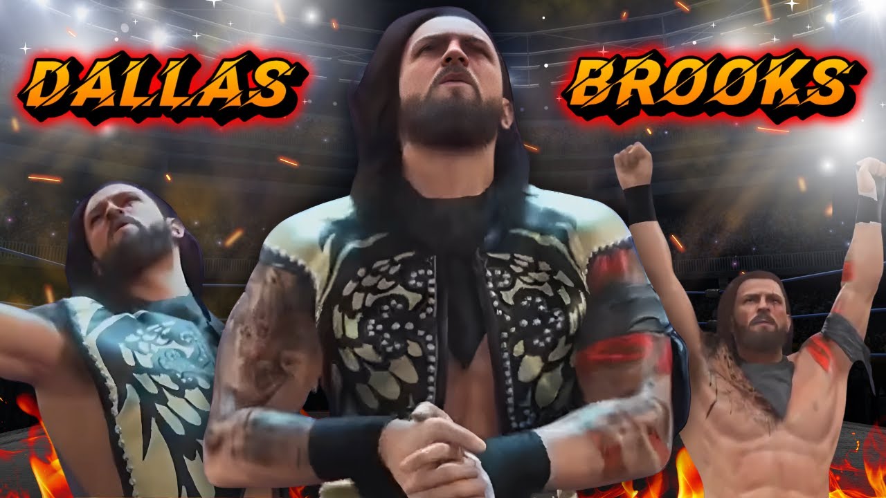WWE 2K25 CAW Showcase &ndash; Meet Dallas Brooks &ldquo;The Sharp Shooter&rdquo;