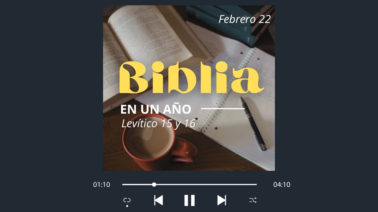 22 de febrero - LA BIBLIA COMPLETA EN UN AÑO (día 53)