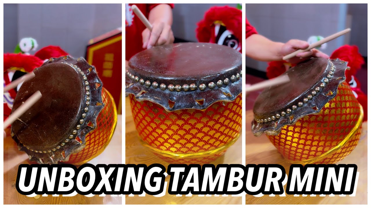 KELOVLOG - SPESIAL UNBOXING TAMBUR MINI BARONGSAI | INI LEBIH KECIL LAGI GUYS ‼️ SUARANYA ⁉️