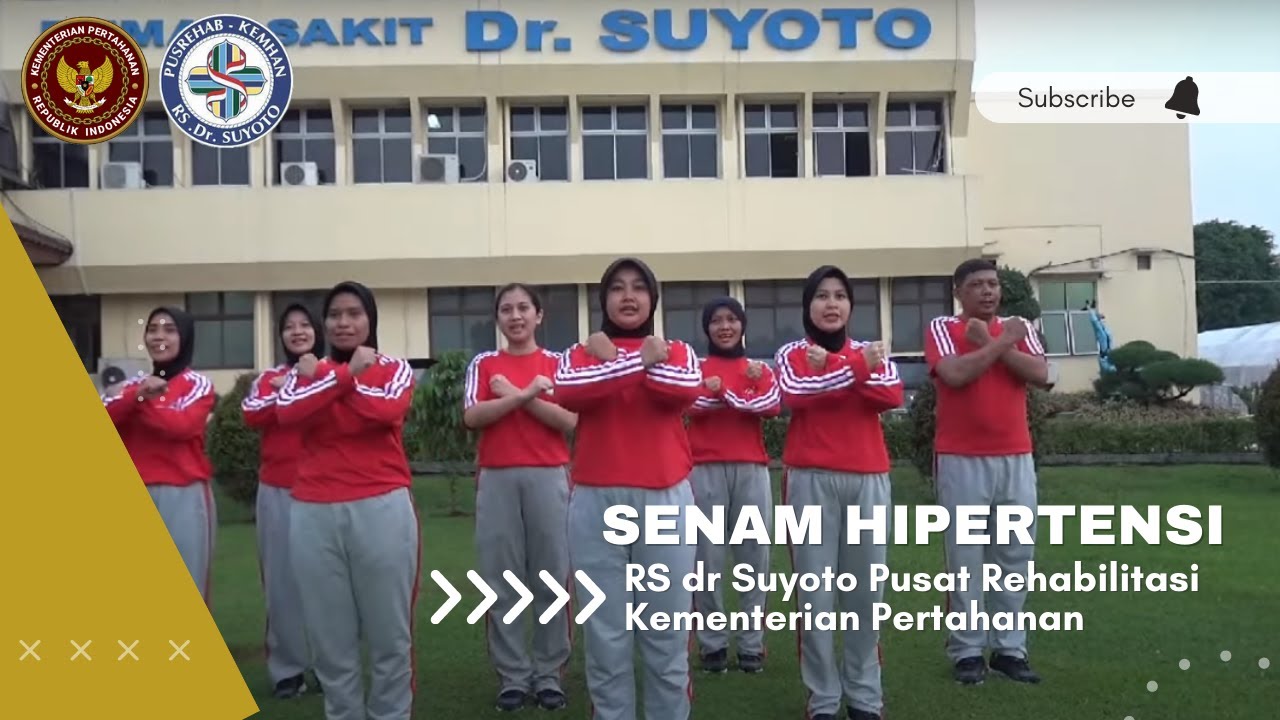 Senam Hipertensi RS dr. Suyoto Pusrehab Kementerian Pertahanan