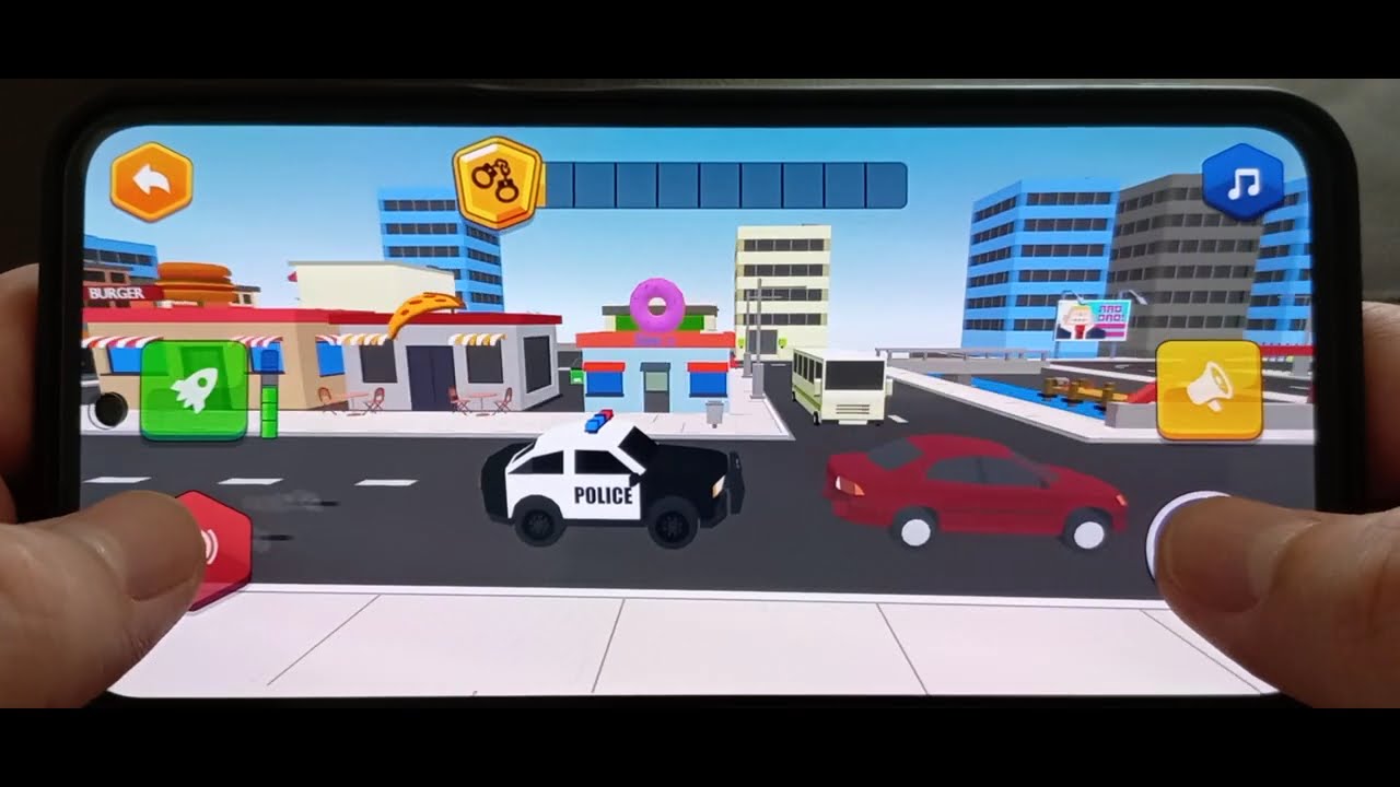 Rozgrywka i recenzja CityPatrol. Gry na Androida (Samsung M35)