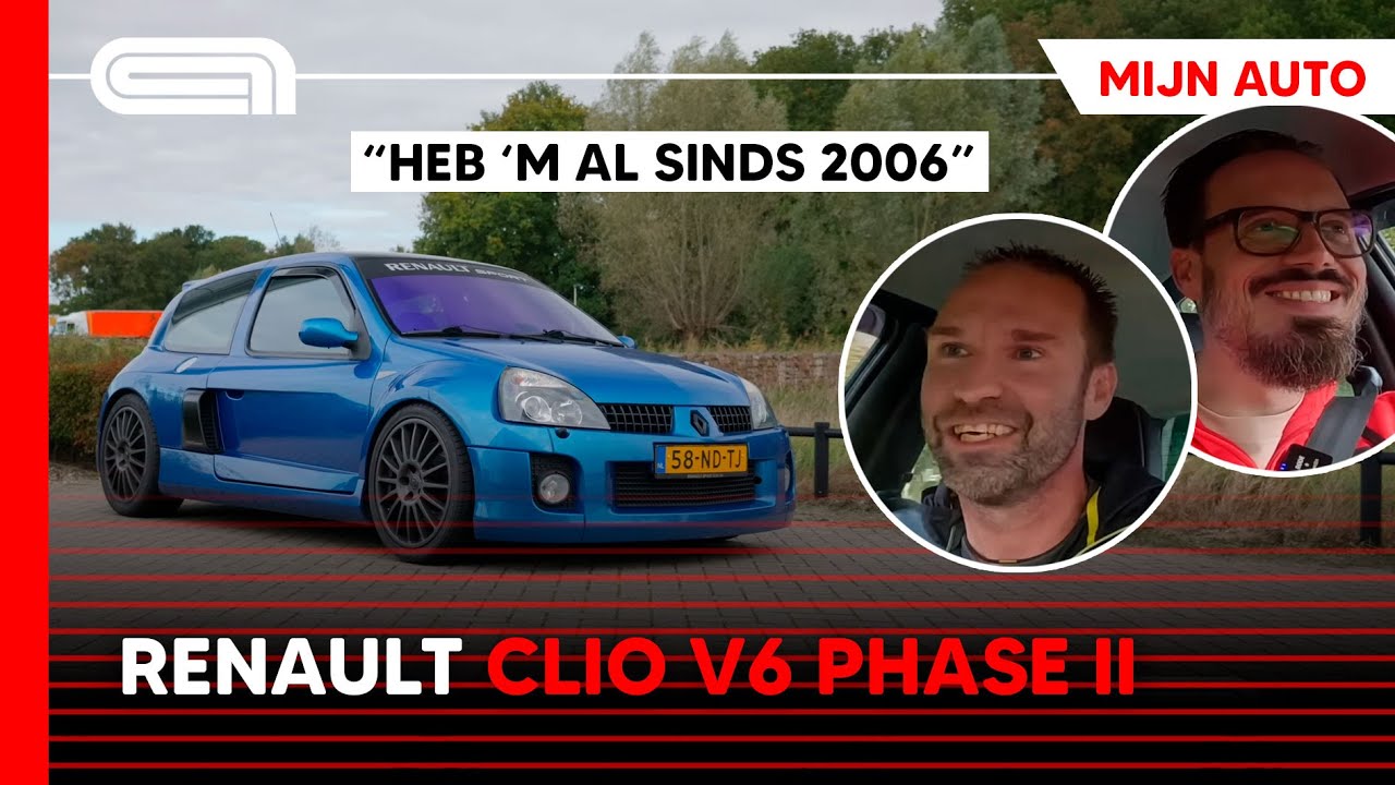 De Renault CLIO V6 van Peter is de GEKSTE hot hatch OOIT gebouwd #MijnAuto