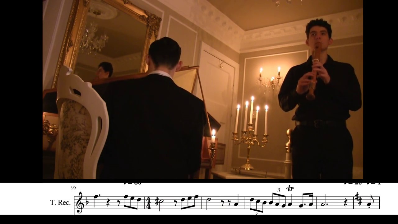 Recorder Sonata in D minor - Baroque Composition