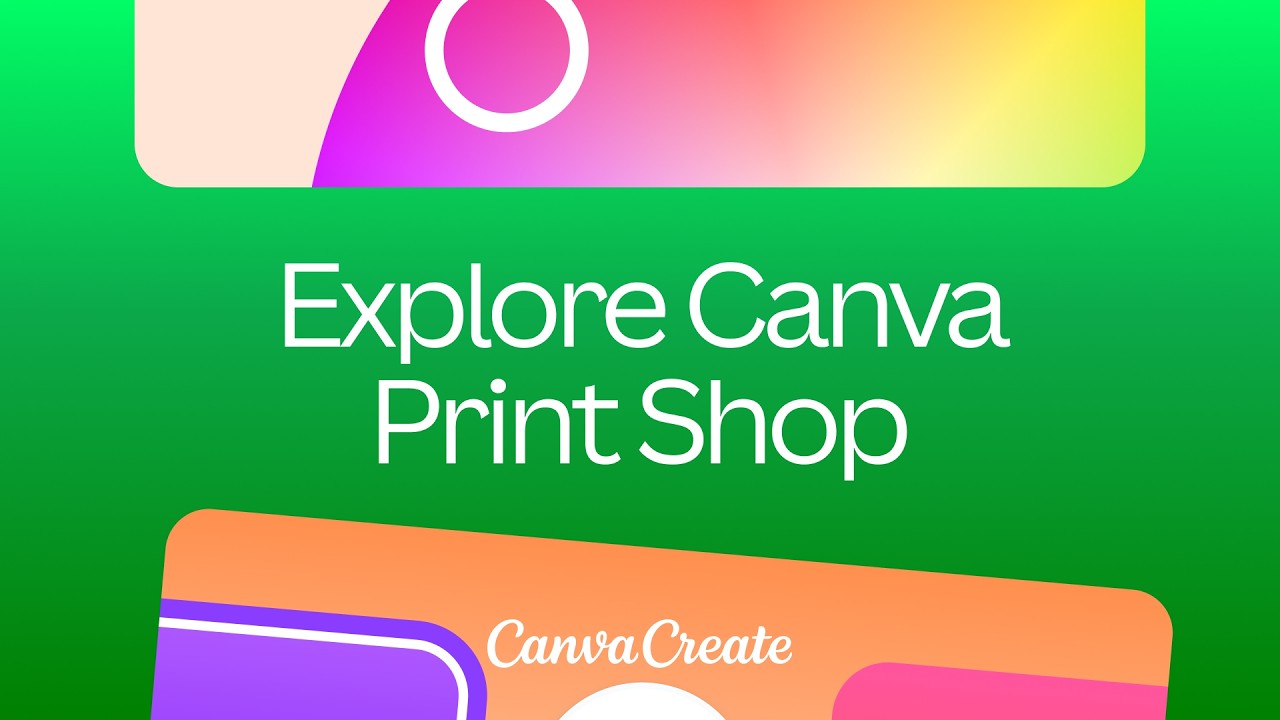 Explore Canva Print Shop | Canva Create 2026