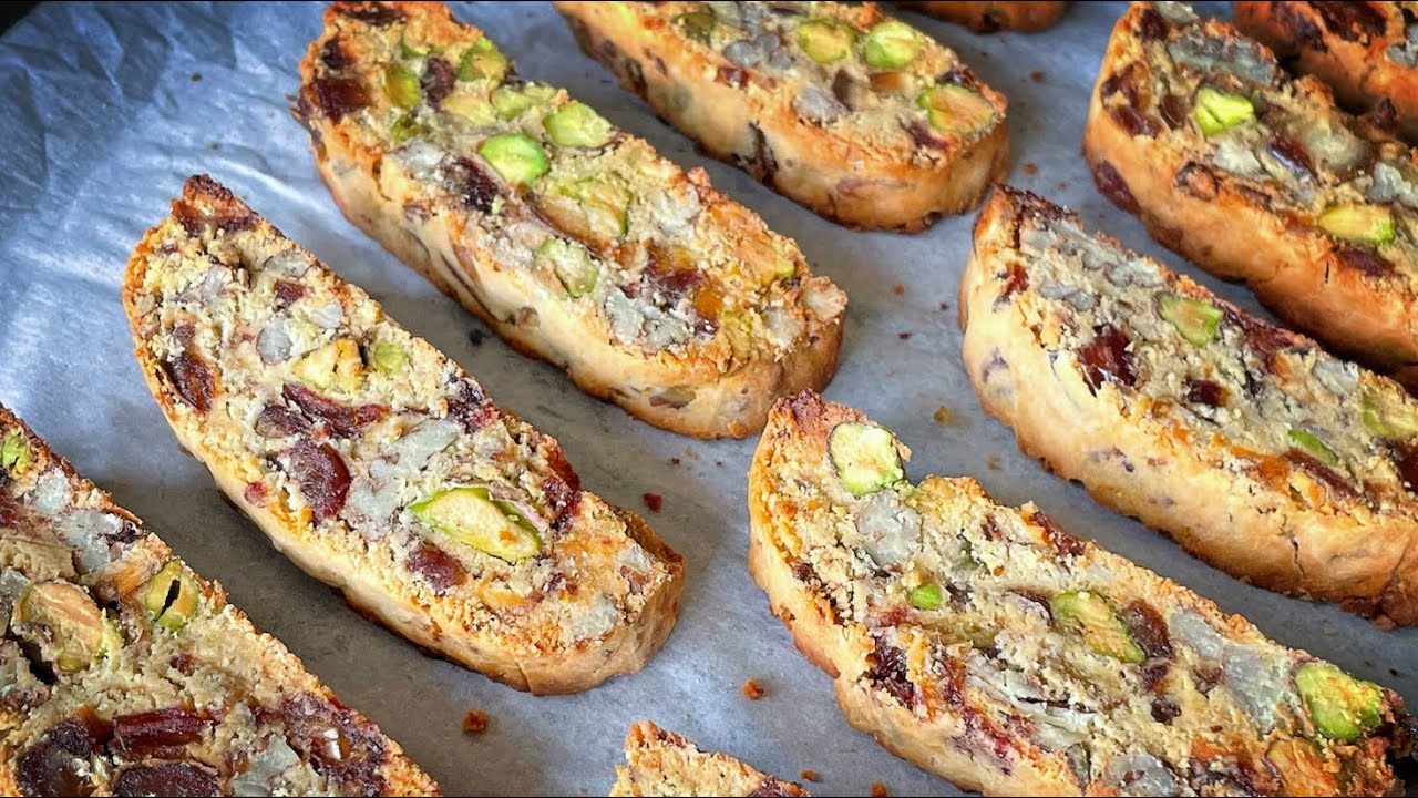 Almond Flour Biscotti Gluten-free, Low Carb, No Added Sugar