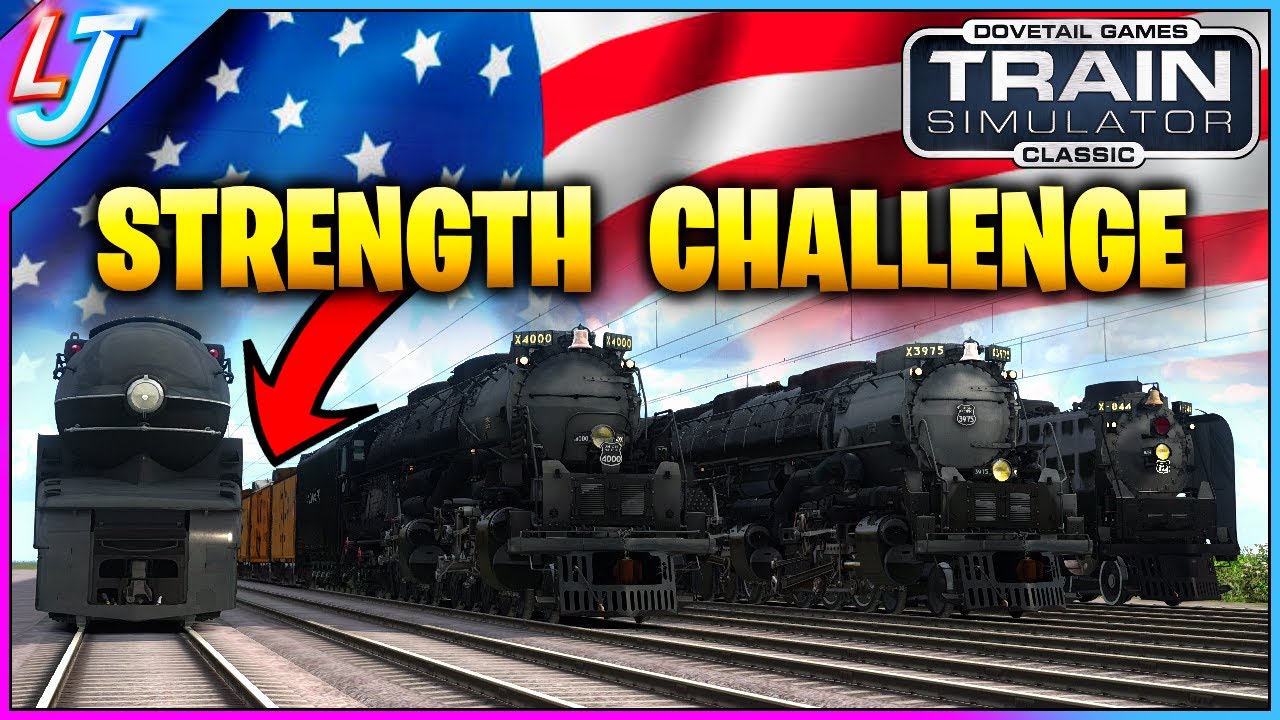 Train Simulator — Самые сильные паровозы Америки (Испытание силы)