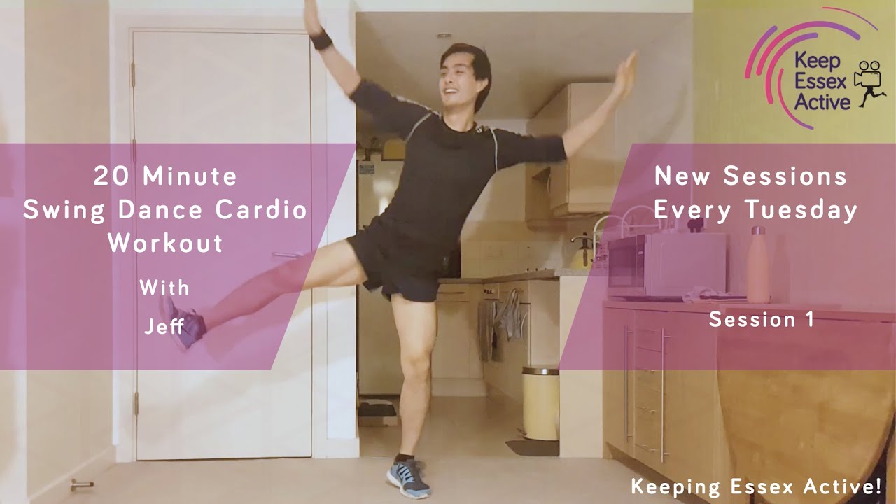 20 Minute Swing Dance Cardio Session | Work Out with Jeff | Session 1