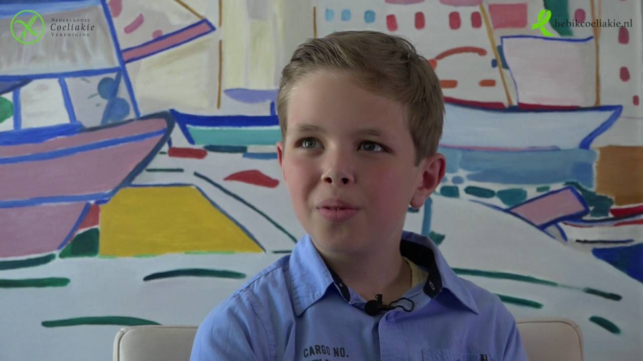 11 jarige Pim vertelt over zijn diagnose coeliakie