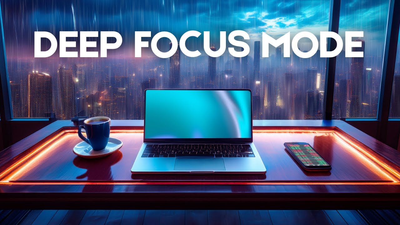 💼 CEO Mindset Lofi | Focus & Hustle in the Rain | Study, Work, Build
