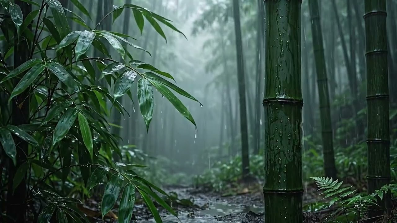 Relaxing Rain Sounds in the Deep Forest 🌧️ Relax, Rest Your Mind & Sleep Deeply