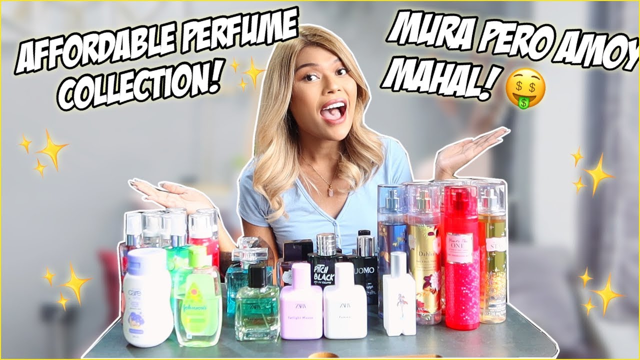 MY AFFORDABLE PERFUME COLLECTION! MURA LANG PERO AMOY MAYAMAN AND LONG-LASTING!