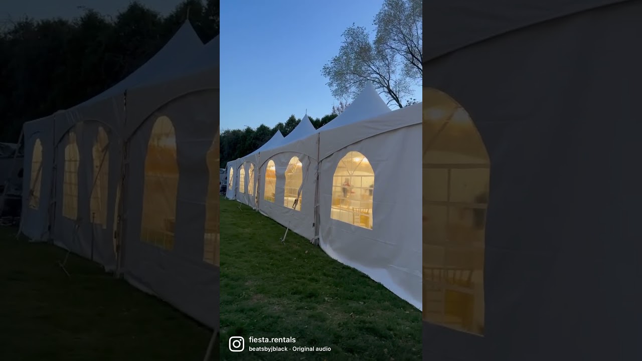 Backyard Wedding Ideas by Fiesta Rentals on Long Island
