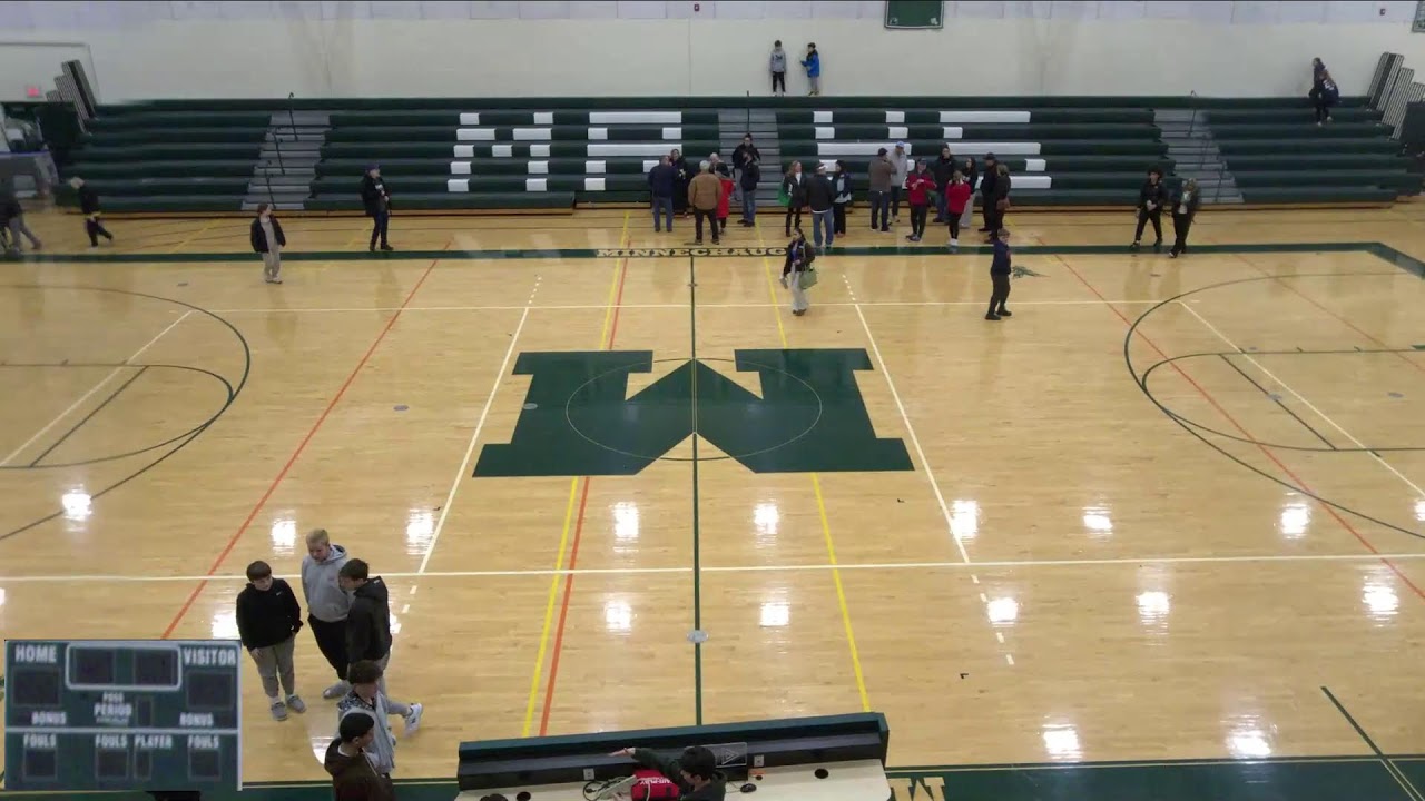 Minnechaug Regional High School vs Somerville High School Mens Varsity Basketball