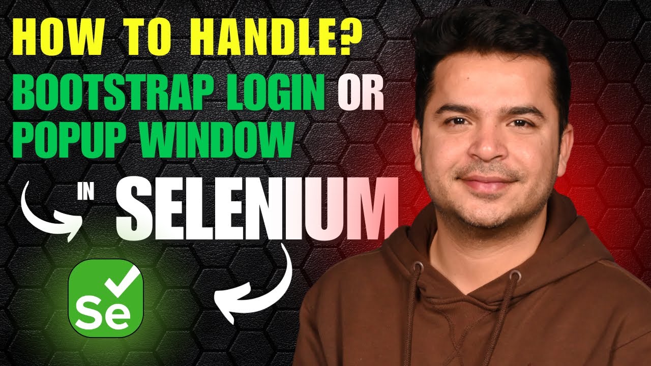 How to Handle BootStrap Login or Popup Window in Selenium WebDriver