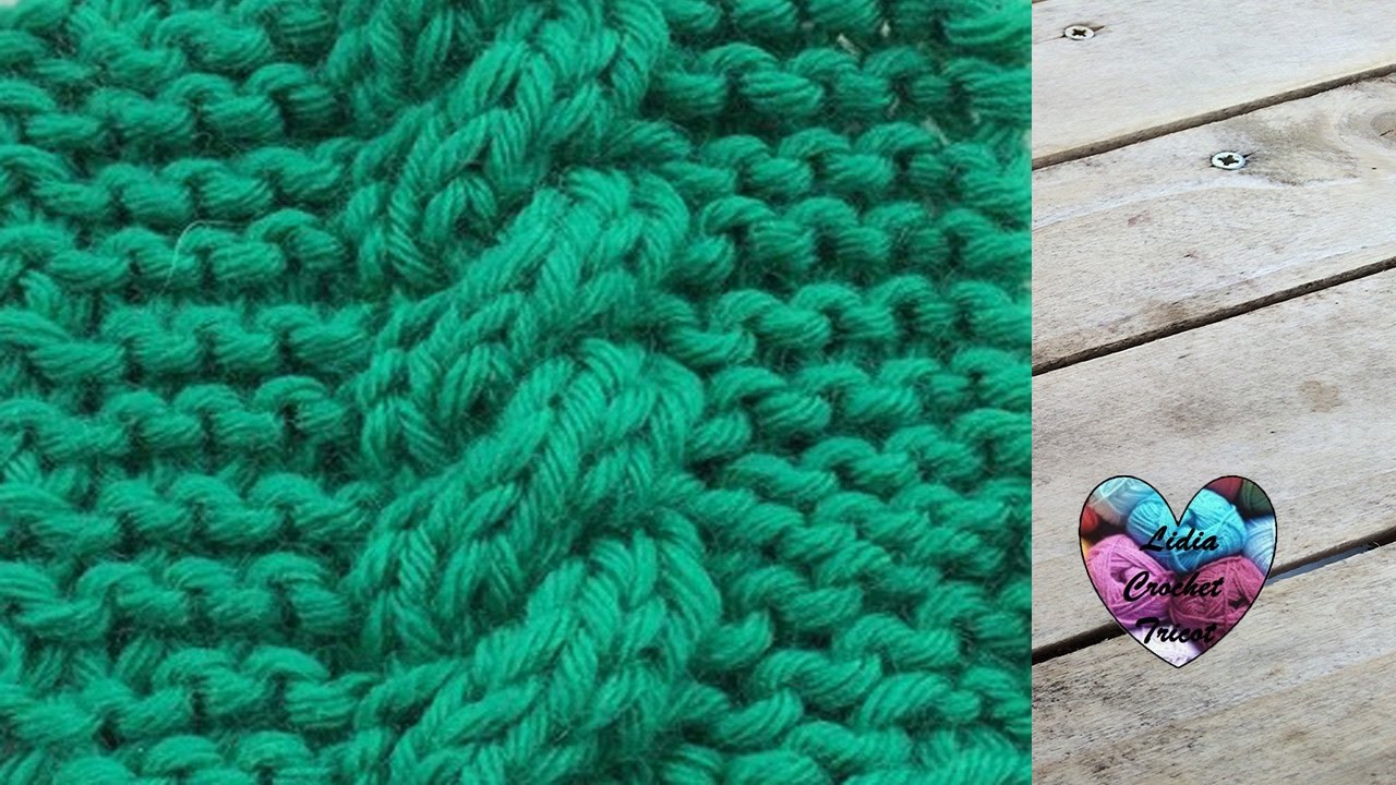 Torsade tricot