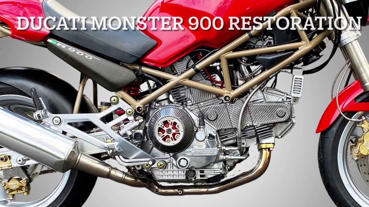 Ducati monster 900 restoration