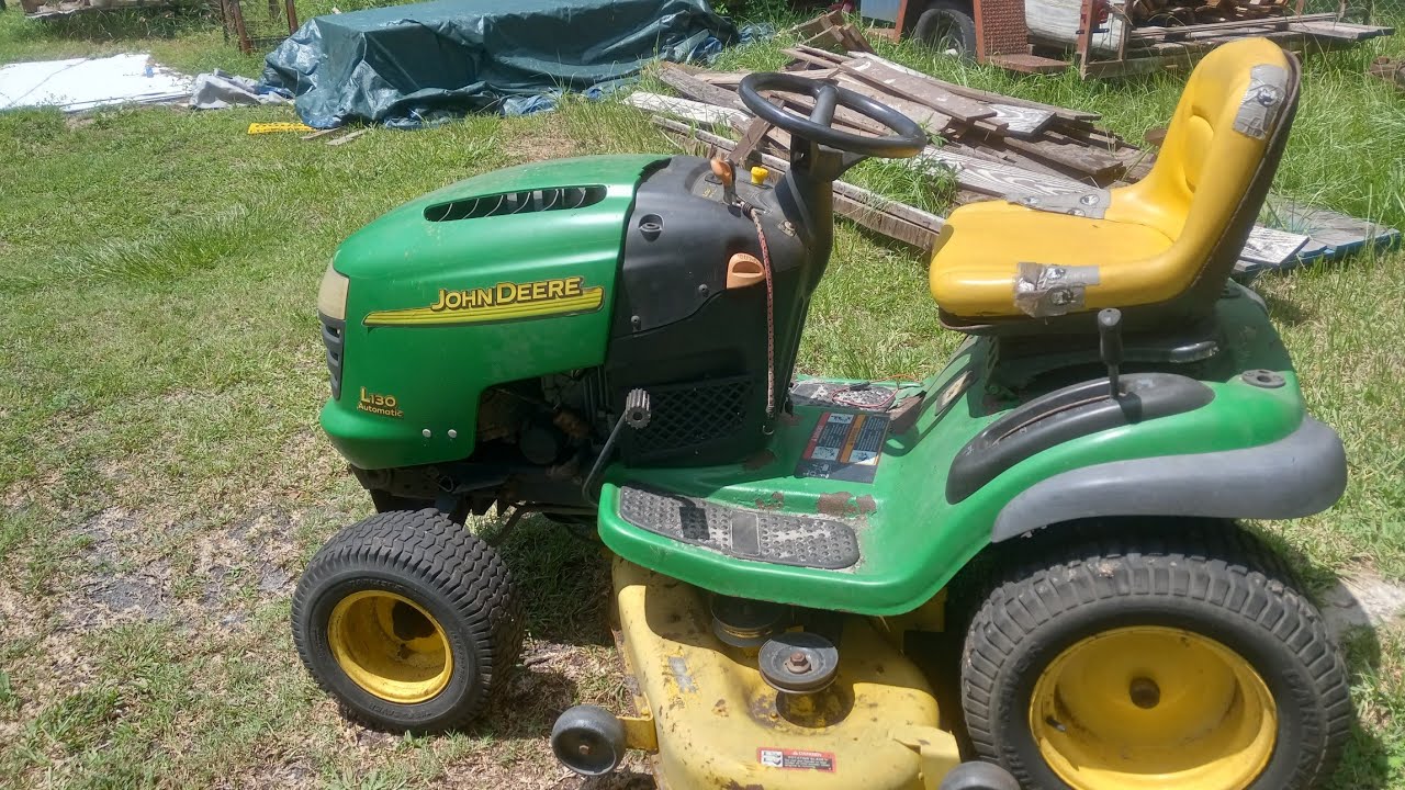 John Deere не заводится / Нет шума при нажатии кнопки