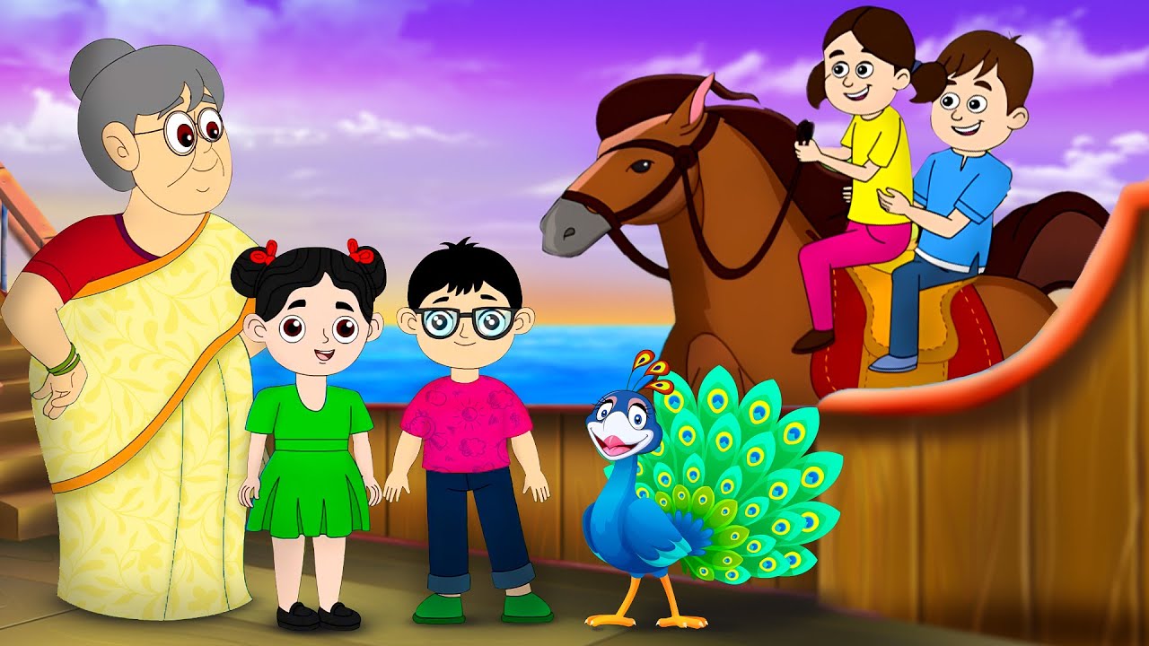 लकड़ी की काठी और नानी तेरी मोरनी | Lakdi Ki Kathi & Nani Teri Morni | Hindi Rhymes | PARI Kids