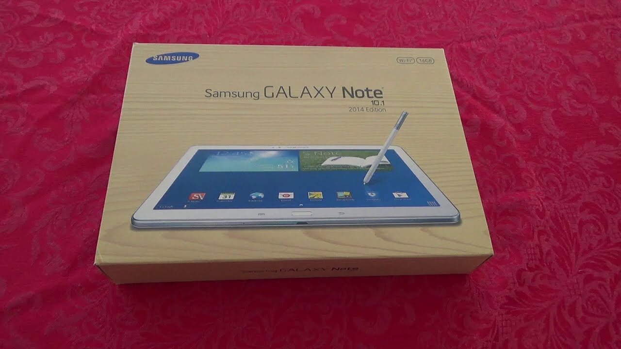 Samsung Galaxy Note 10.1 2014 Edition Unboxing & Hands On