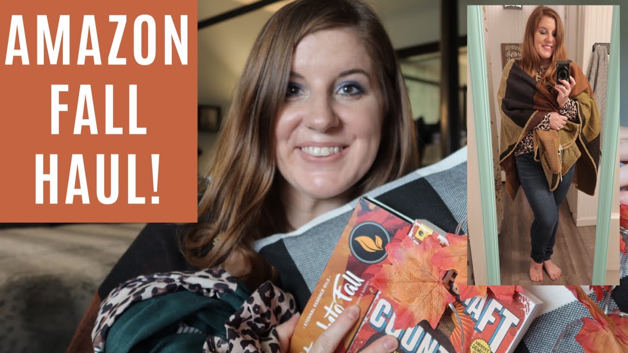 Amazon Haul — Fall Favorites 2020!! || Fall decor + fall women’s fashion Amazon haul